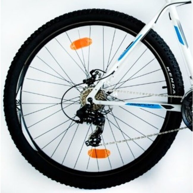 Marlin Heren Mountainbike Tornado 29 Inch 18 Versnellingen Wit Blauw