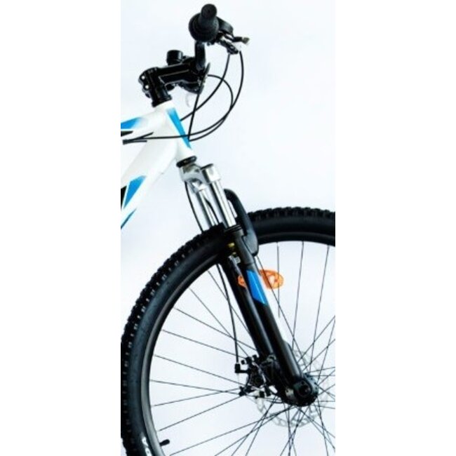 Marlin Heren Mountainbike Tornado 29 Inch 18 Versnellingen Wit Blauw