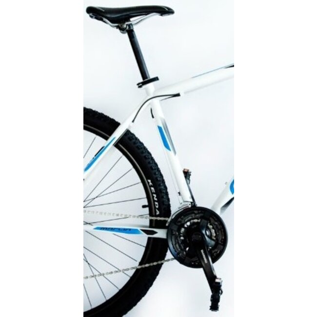 Marlin Heren Mountainbike Tornado 29 Inch 18 Versnellingen Wit Blauw