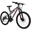 Jongens Mountainbike 24 Inch Huffy Marker Grijs 24940W
