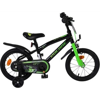 Volare Kinderfietsen Jongensfiets 14 Inch Volare Super GT Groen 51487