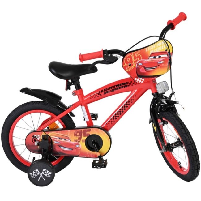 Disney Cars Jongensfiets 14 Inch Rood 20540