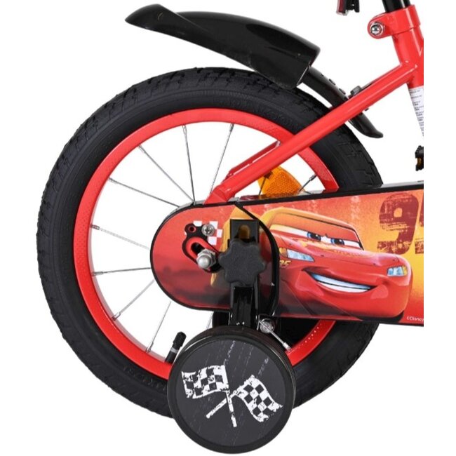 Disney Cars Jongensfiets 14 Inch Rood 20540