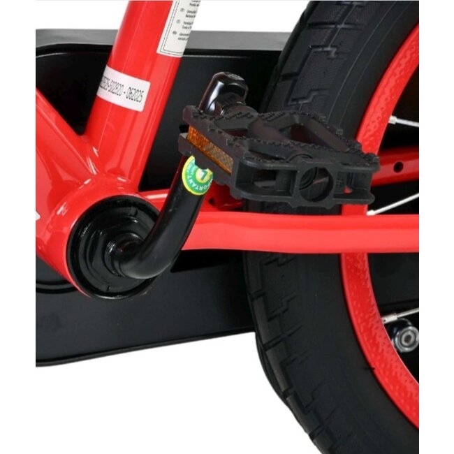 Spiderman Jongensfiets 14 Inch Rood Blauw 20542