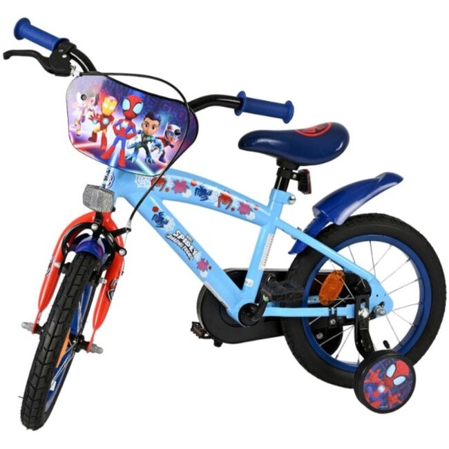Spidey Jongensfiets 14 Inch Blauw 20544