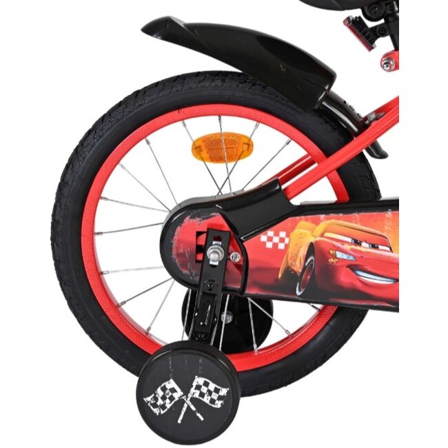 Disney Cars Jongensfiets 16 Inch Rood 20580