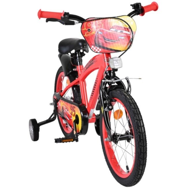 Disney Cars Jongensfiets 16 Inch Rood 20580