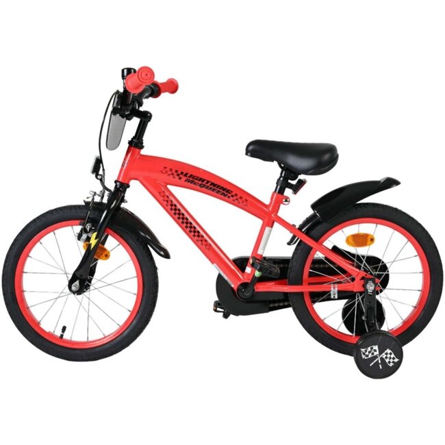 Disney Cars Jongensfiets 16 Inch Rood 20580