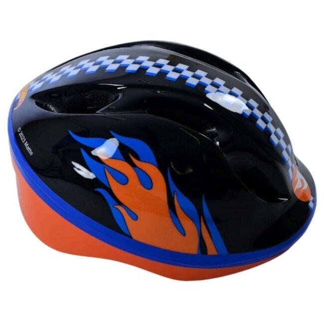 Volare Kinder Fietshelm Skatehelm Hot Wheels - 52 - 56 cm - Showroom Model