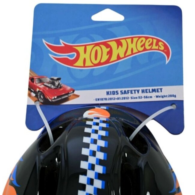 Volare Kinder Fietshelm Skatehelm Hot Wheels - 52 - 56 cm - Showroom Model