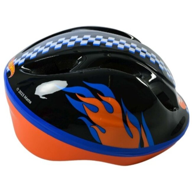 Volare Kinder Fietshelm Skatehelm Hot Wheels - 52 - 56 cm - Showroom Model