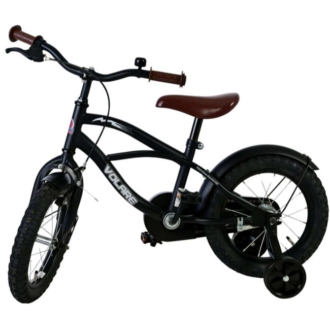 Volare Jongensfiets 14 Inch Black Cruiser 41401 - Showroom Model