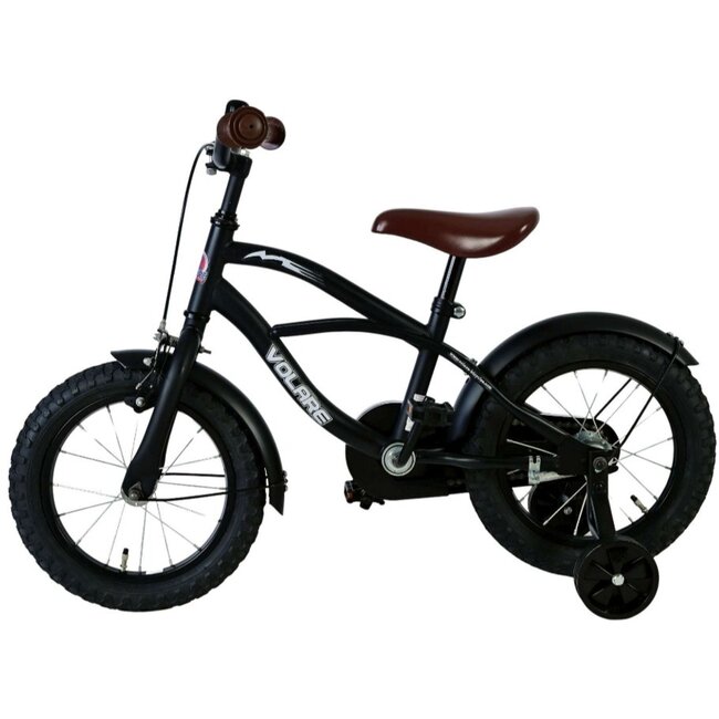 Jongensfiets 14 Inch Volare Black Cruiser - Showroom Model