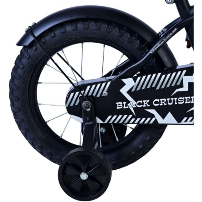 Jongensfiets 14 Inch Volare Black Cruiser - Showroom Model