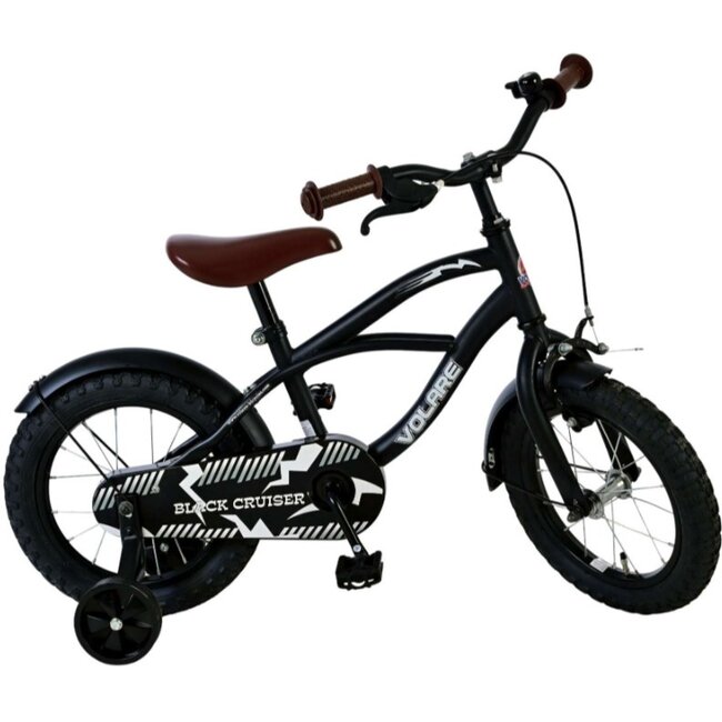 Volare Jongensfiets 14 Inch Black Cruiser 41401 - Showroom Model