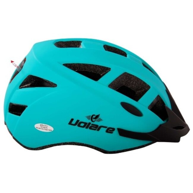 Volare Kinder Fietshelm Skatehelm Turquoise - 54 - 58 cm - Showroom Model