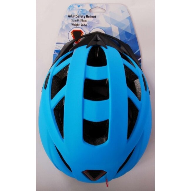 Volare Kinder Fietshelm Skatehelm Blauw - 54 - 58 cm - Showroom Model