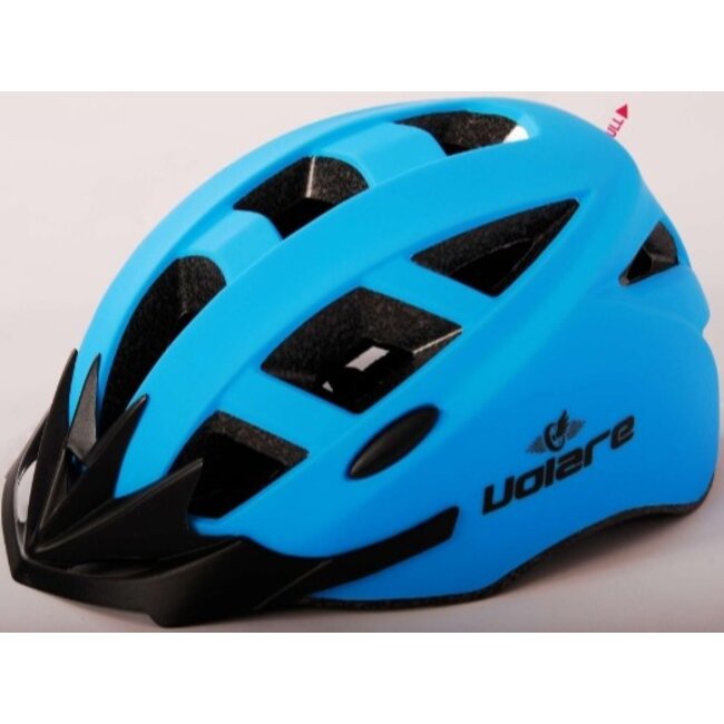 Volare Kinder Fietshelm Skatehelm Blauw - 54 - 58 cm - Showroom Model