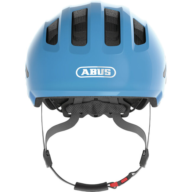 ABUS Fiets Kinderhelm Smiley 3.0 Shiny Blue - Showroom Model