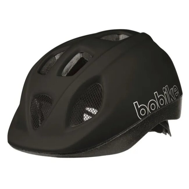 Bobike Kinderhelm Go Zwart - Showroom Model
