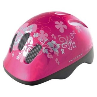 Polisport Kinderhelm Flower Roze S - 52 - 57 cm - Showroom Model