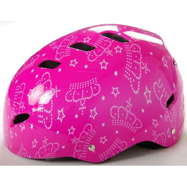 Volare Kinder Fietshelm Skatehelm Roze S - 55 - 57 cm - Showroom Model