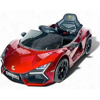 Lamborghini Rollzone Elektrische Kinderauto Lamborghini Revuelto Rood - 2e Kans Lamborghini Rollzone Elektrische Kinderauto Lamborghini Revuelto Rood - 2e Kans