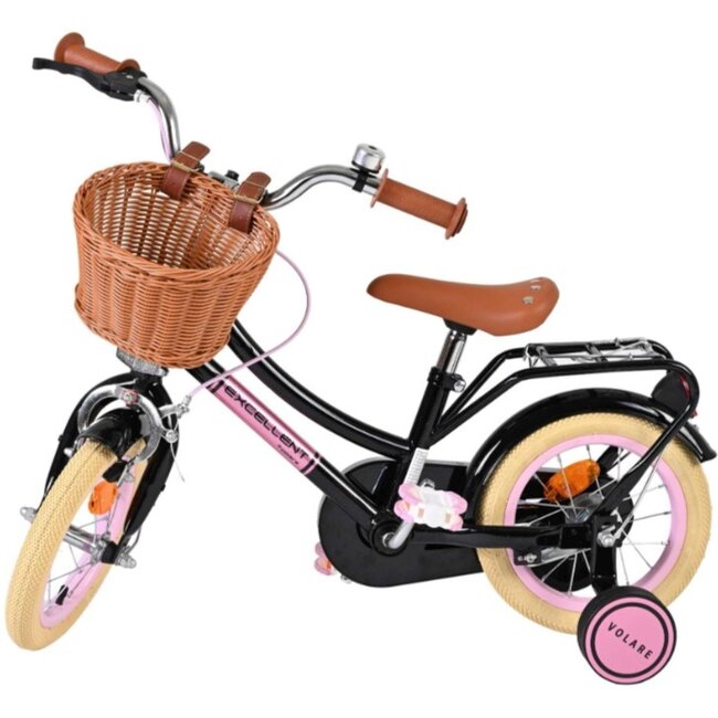 Volare Meisjesfiets 12 Inch Excellent Zwart 51224