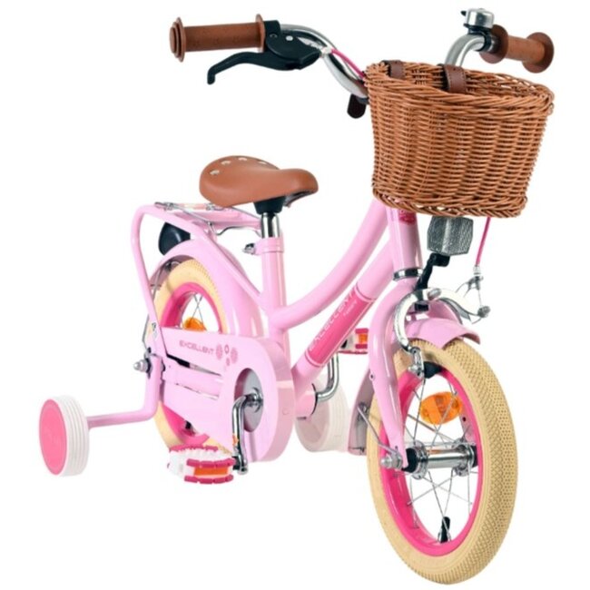 Meisjesfiets 12 Inch Volare Excellent Roze 51226