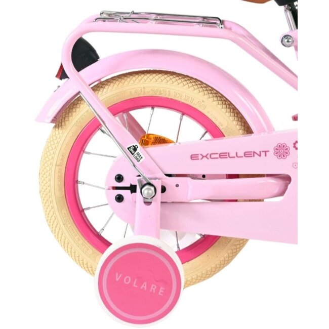Meisjesfiets 12 Inch Volare Excellent Roze 51226
