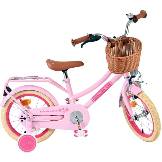 Meisjesfiets 14 Inch Volare Excellent Roze 51442