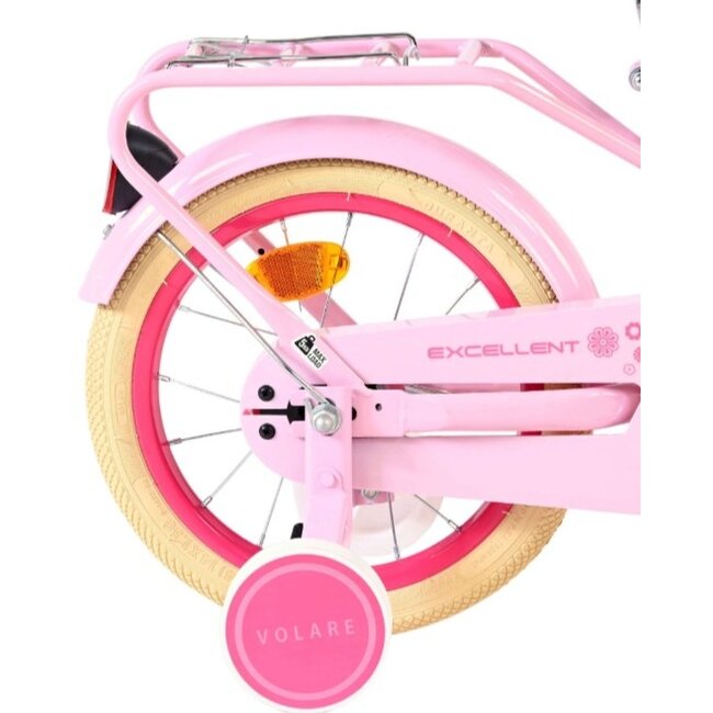 Meisjesfiets 14 Inch Volare Excellent Roze 51442