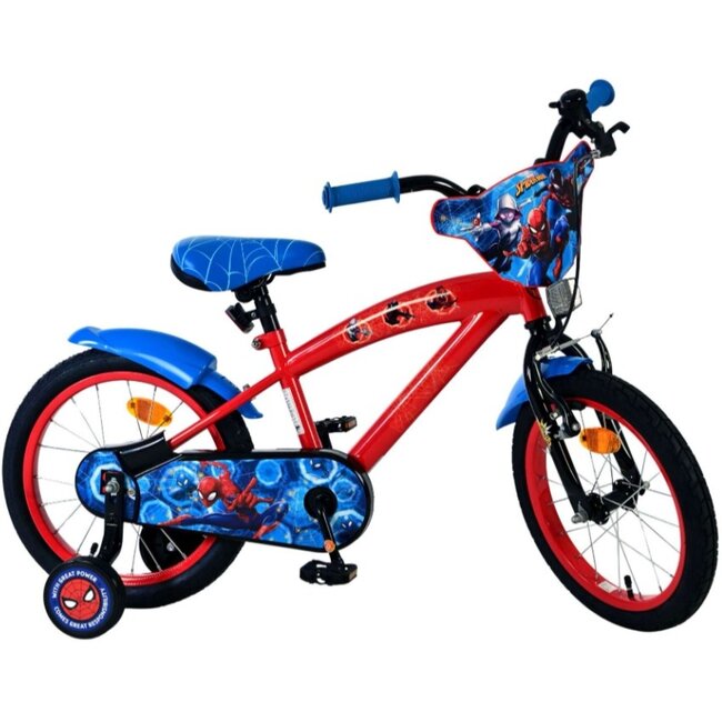 Spiderman  Jongensfiets 16 Inch Rood 20582
