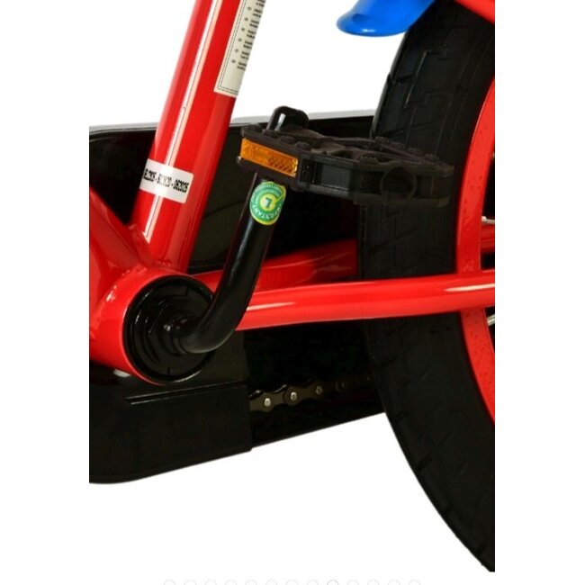 Spiderman  Jongensfiets 16 Inch Rood 20582