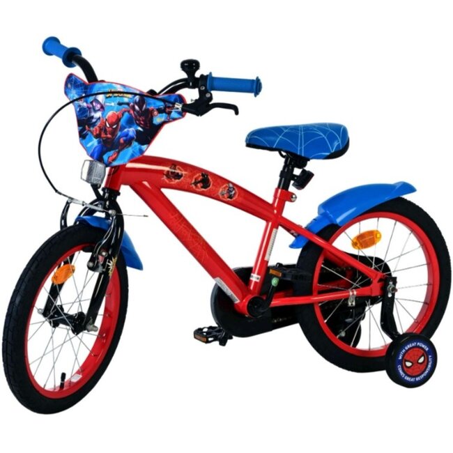 Spiderman  Fiets 16 Inch Rood 20582-CB16