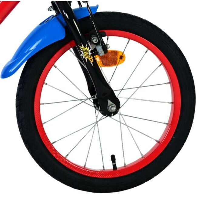 Spiderman  Fiets 16 Inch Rood 20582-CB16