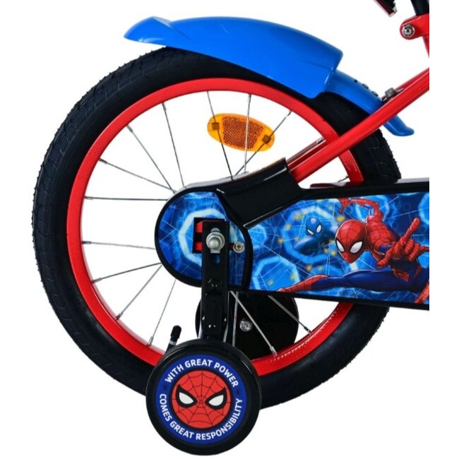 Spiderman  Jongensfiets 16 Inch Rood 20582