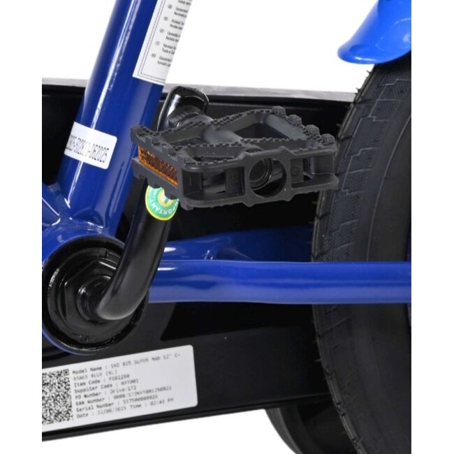 Superman Fiets 12 Inch Blauw 51222-CB12