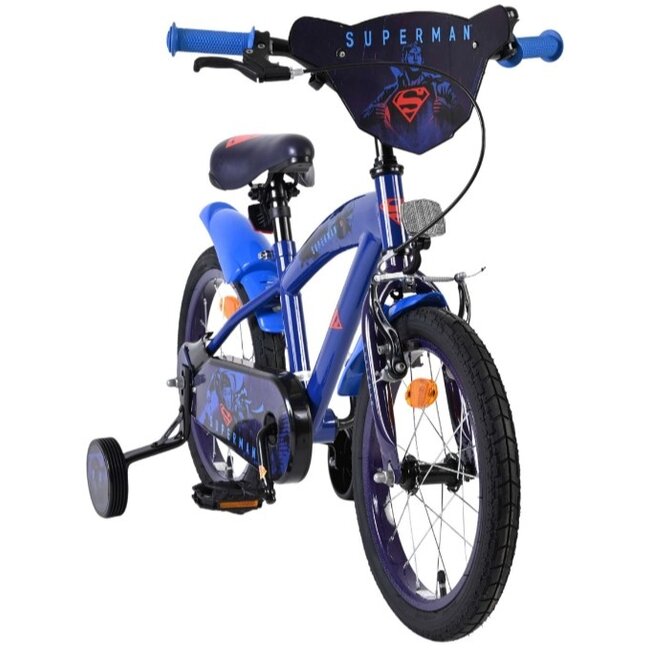 Superman  Jongensfiets 16 Inch Blauw 20590