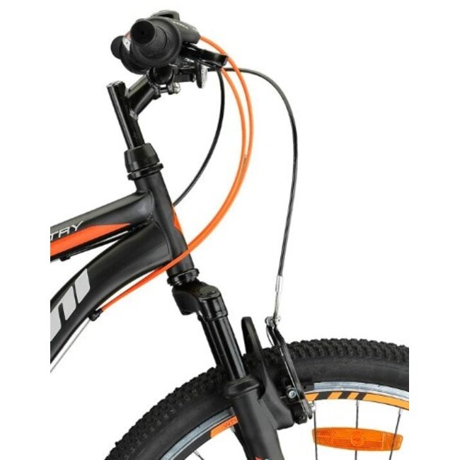 Geroni Jongens Mountainbike 24 Inch Magnum 21V Oranje