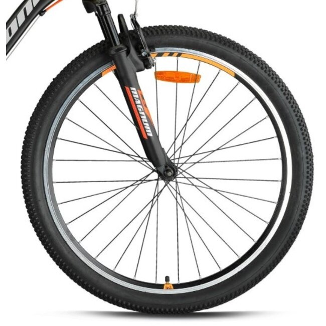 Jongens Mountainbike 24 Inch Geroni Magnum Oranje