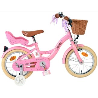 Volare Kinderfietsen Volare Meisjesfiets 14 Inch Blossom Roze 51492