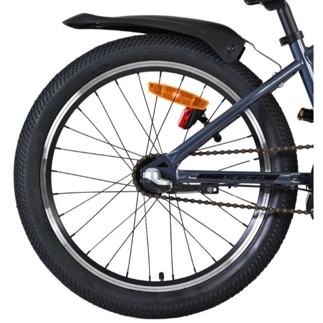 Jongens Mountainbike 20 Inch Volare XC Race 3V Nexus Rood Grijs 22164