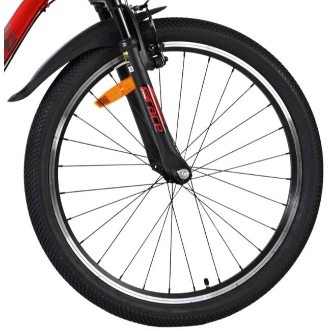 Jongens MTB 24 Inch Volare XC Race 3V Nexus Rood 22564