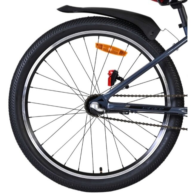 Jongens MTB 24 Inch Volare XC Race 3V Nexus Rood 22564