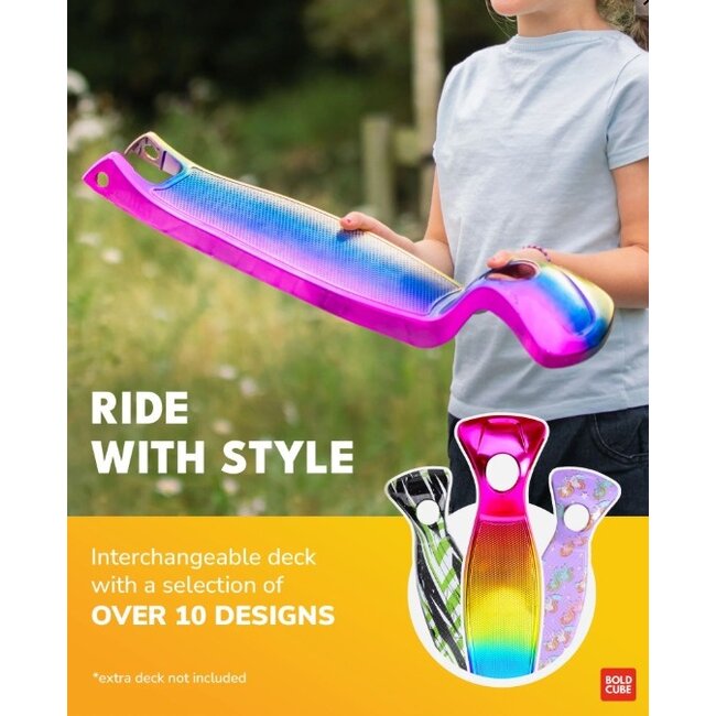 Boldcube Big Driewiel Step Flower Power