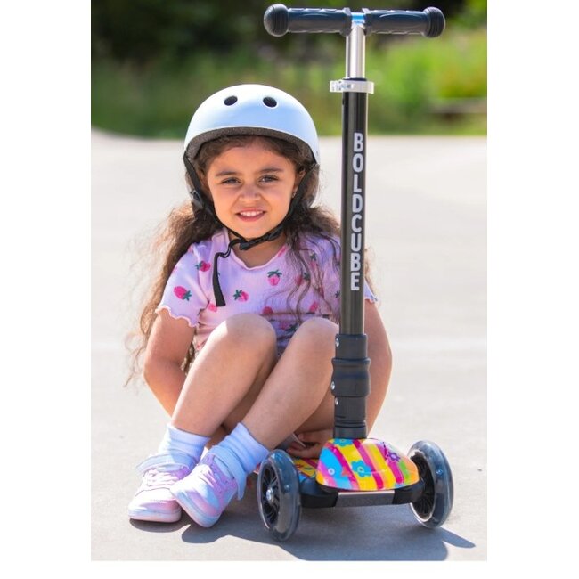 Boldcube Big Driewiel Step Flower Power