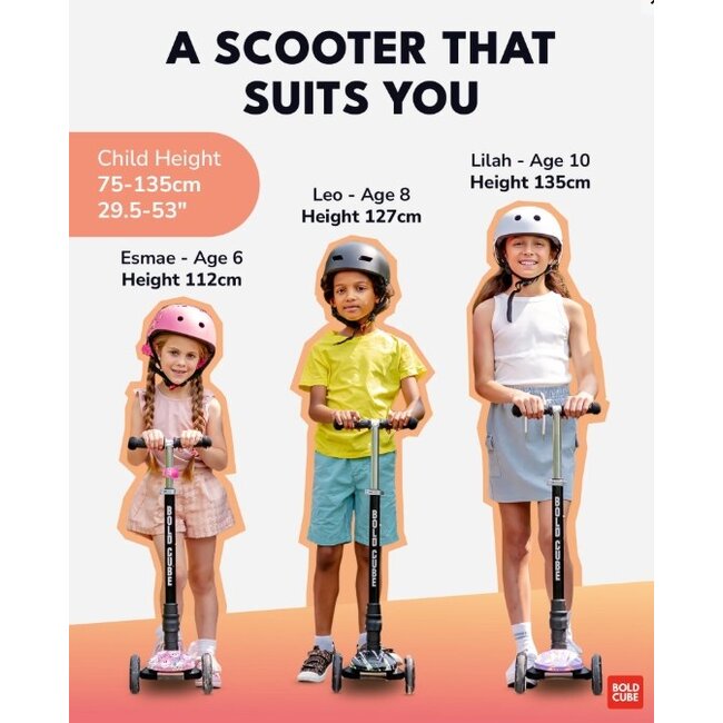 Boldcube Big Driewiel Step Candy Floss