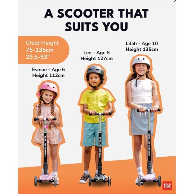 Driewiel Step Boldcube Big Astro Dream