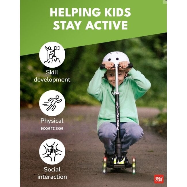 Boldcube Big Driewiel Step Swift Green